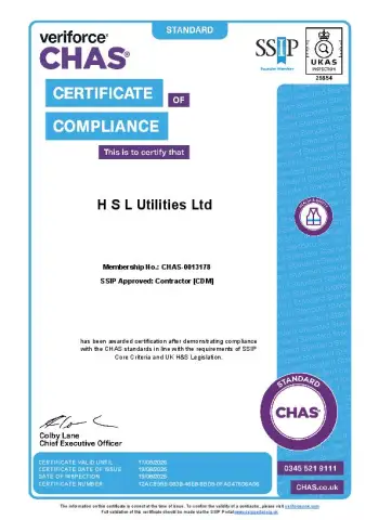Chas Certificate 2025 26